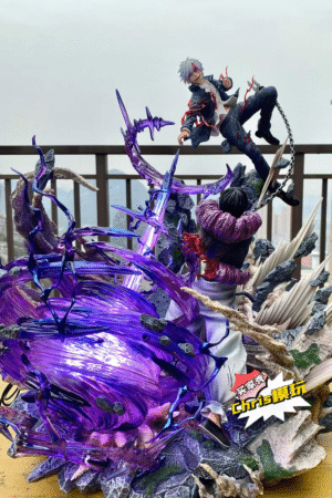 JC Model Toys: "Reversal Blade" Jujutsu Kaisen 1/6 Scale Figure - Satoru Gojo vs Shigeki Fujimiya, 60cm Tall Statue