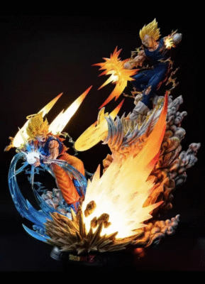 Super Saiyan 2 Goku KD Studio Super Saiyan 2 Vegeta Statue Figurine 95cm High