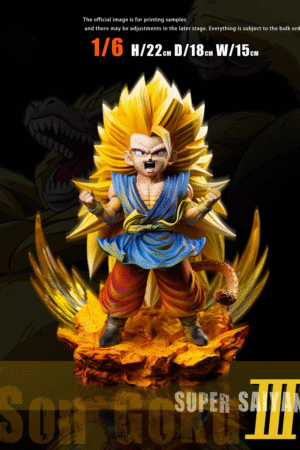 FZ Toys, Violent Bear Studio, Super Three Little Goku Figure, 22 cm tall, shipping in Q3 2026.