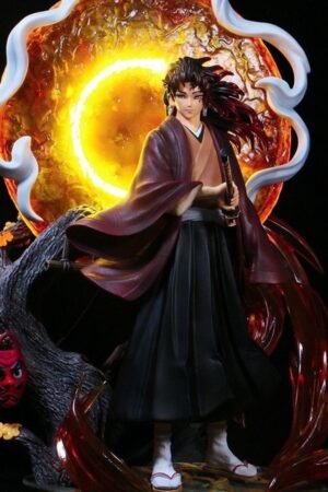 Demon Slayer: Kuroaichi - Statue - USB-powered glowing hand toy - Desk ornament - Boxed model - High-quality assembly - 40 cm tall