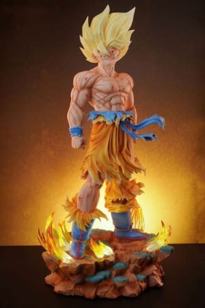 Infinite Ultra Super Saiyan Goku [Exclusive Limited Edition] Limited Seven Dragon Balls GK Model Figure Toy Statue Collectible 33cm High