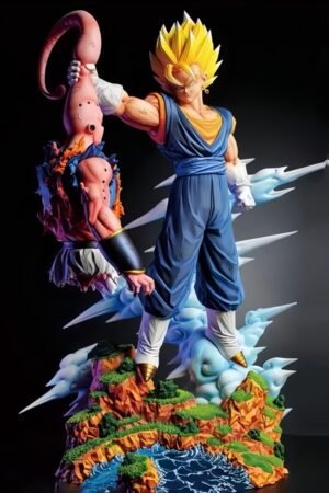 CS Vegeta vs. Buu [Exclusive Limited Edition] Dragon Ball Limited GK Handcrafted Figure Toy Model Statue Ornament 33cm High
