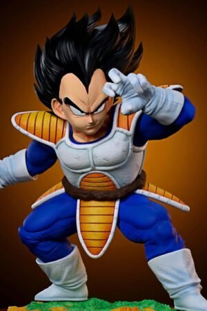 Starting Pose - Vegeta [Exclusive Limited Edition] Limited Edition Dragon Ball G.K. Handcrafted Figure Collectible Toy Model Decorative Item Gift, 17 cm High