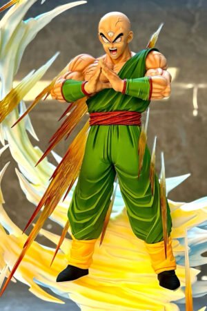 CS Air Cannon Technique - Ten Shinhan [Exclusive Limited Edition] Limited Edition Dragon Ball GK Handcrafted Figure Collectible Toy Model Decorative Item Gift, Height 30CM,