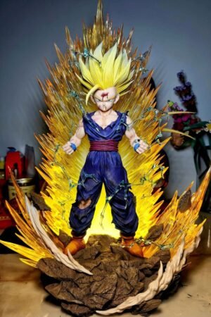 HB Super Saiyan 2 Gohan [Exclusive Limited Edition] Limited Dragon Ball GK Handcrafted Figure Collectible Toy Model Decorative Gift Peripheral 32CM Tall