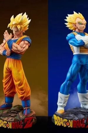 Dragon Ball Aftermath Goku and Vegeta Resonance Super Pose Anime Handheld Figure Statue 30CM