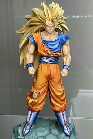 56 Shanhe Super Saiyan Goku Dragon Ball Anime Figure GK Model Display Toy 31CM
