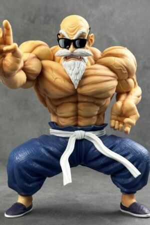 Dragon Ball GK Muscle Enhancement Wukong Teacher Anime GK Collectible Figure Gift Decoration 24CM