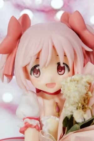 Puella Magi Madoka Magica - PVC & ABS Painted Finished Product of Madoka Kaname. Goods, Ornament, Table Decor. Height: 18CM