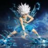 Hunter Killua PVC painted finished product is a gift. The copper statue peripheral of the anime around the tide tour. The peripheral handicraft is 16 cm tall.