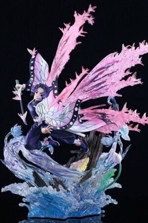 Demon Slayer: Nine Pillar Resonance Statue - Insect Pillar - Butterfly Ninja - Hundred-Legged Snake Abdomen, Height 33CM
