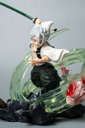Demon Slayer: Kin-kun GK Wind Column Immortal River Shizumi Kurokawa Can Emit Light Scene Boxed Figure Height 24CM