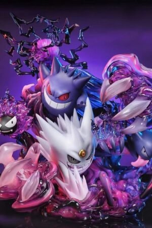 Pokémon Haunted House Gengar Evolution Group Shiny Gengar GK Figurine Large Display Item 37CM High