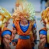 【JT Statue Guy】Star Trail Super Three Goku Dragon Ball Handmade Statue GK Figure Toy Model Gift Asai 32CM