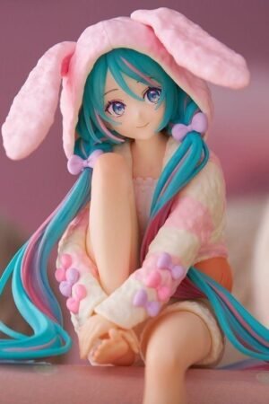 Hatsune Miku Noodle Stopper Figure - Usamimi Pajama (FuRyu)