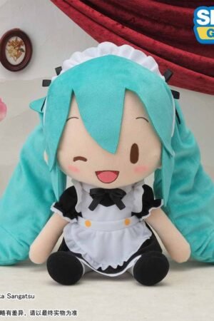 30cm Blue Hatsune Miku Maid Style Plush