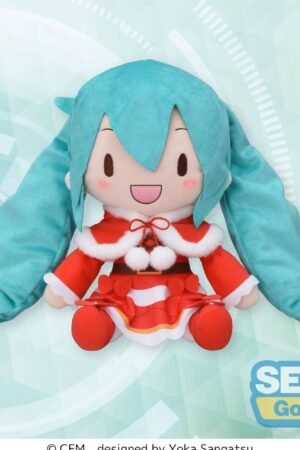 Christmas Miku Plushie - Hatsune Miku (Christmas 2024 Ver.) L Plushie SEGA